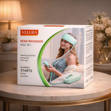 Velura Electric Head Massager SRK-7 with Heat Therapy – Relaxation, Stress Relief & Better Sleep