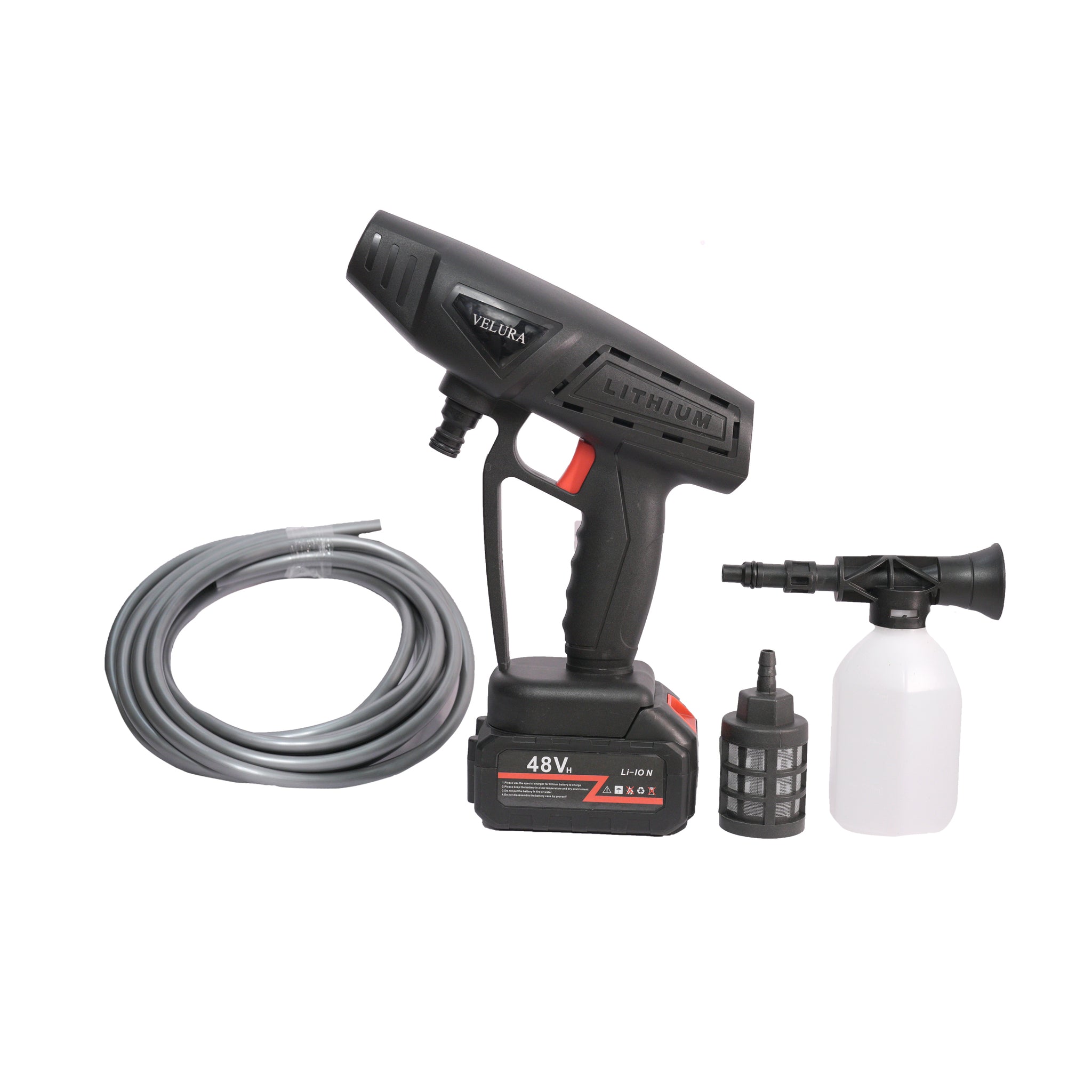 Velura Cordless High-Pressure Water Gun – Portable Car Washing, Gardening & Home Cleaning