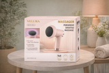 VELURA Shiatsu Massage Gun SRK-11 – Deep Tissue Percussion Massager with 6 Speed Levels & 4 Massage Heads