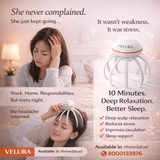 VELURA Jellyfish Head Massager SRK-8 – Electric Scalp Massager for Stress Relief & Deep Relaxation