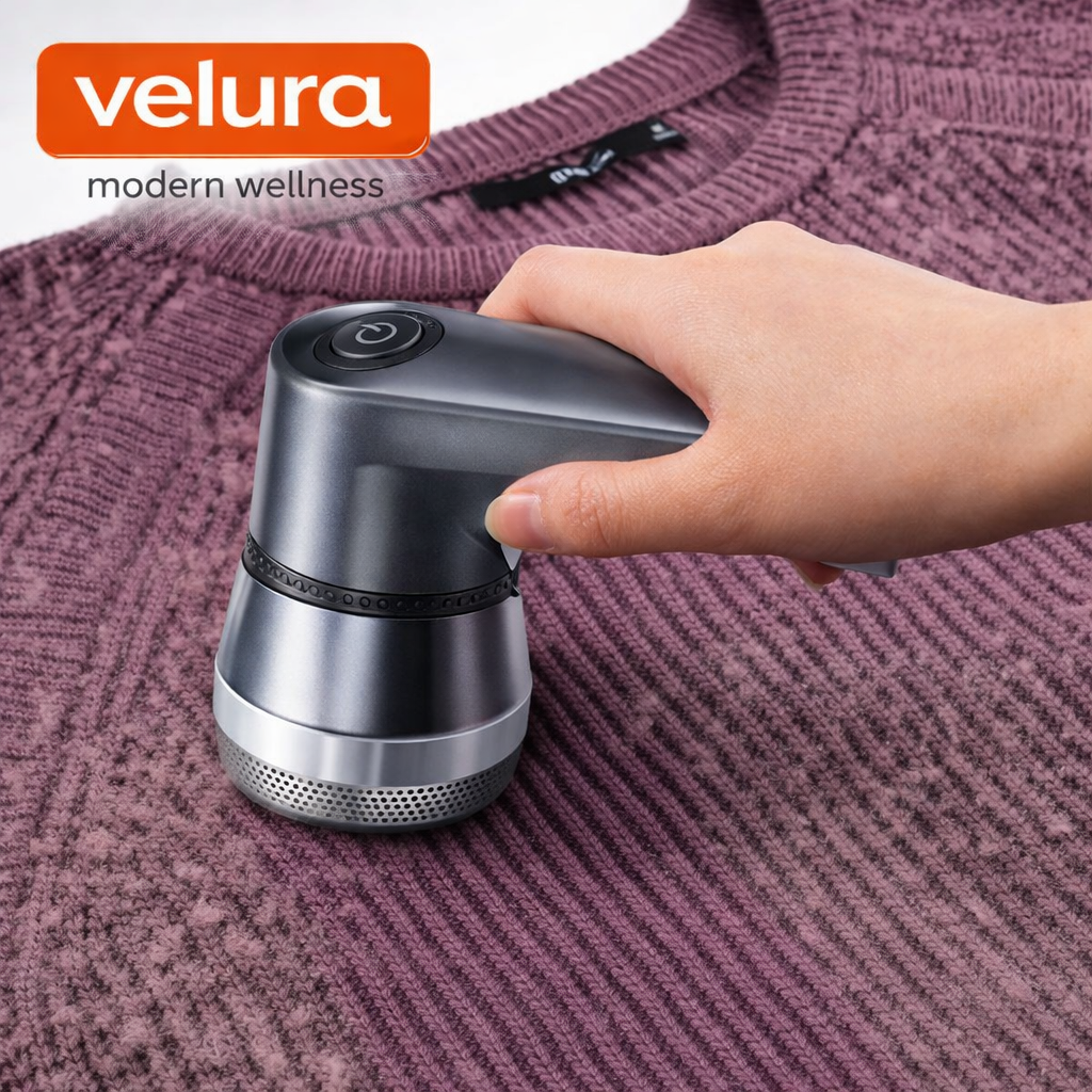 VELURA SRK-4 Premium Lint Remover & Hair Ball Trimmer